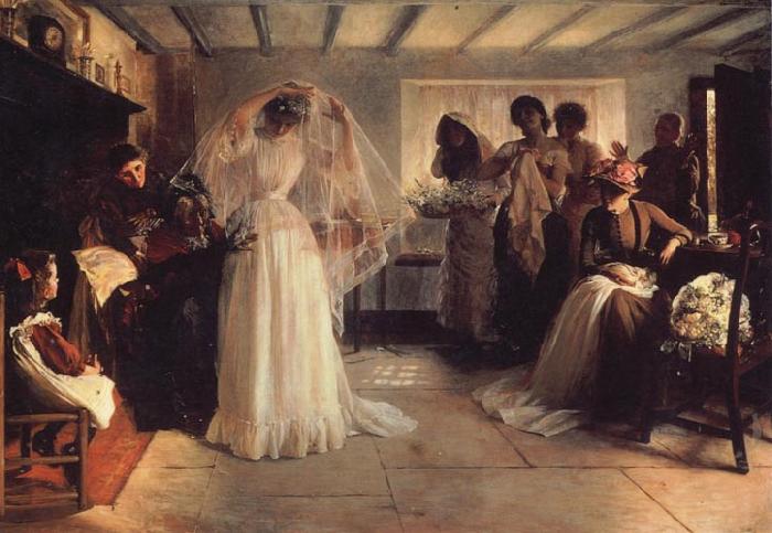 John H F Bacon The Wedding Morning